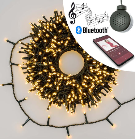 Luci di natale catena musicale 600 led con cassa Bluetooth per esterno ed interno 30,5 m Casa e cucina/Decorazioni per interni/Addobbi e decorazioni per ricorrenze/Decorazioni natalizie/Luci natalizie/Catene luminose per interni MagiediNatale.it - Altamura, Commerciovirtuoso.it