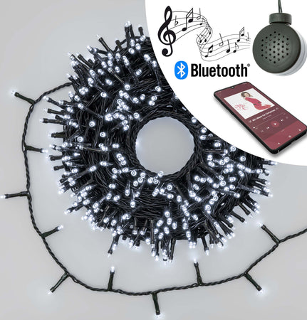 Luci di natale catena musicale 600 led con cassa Bluetooth per esterno ed interno 30,5 m Casa e cucina/Decorazioni per interni/Addobbi e decorazioni per ricorrenze/Decorazioni natalizie/Luci natalizie/Catene luminose per interni MagiediNatale.it - Altamura, Commerciovirtuoso.it