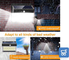 Luci Di Sicurezza Solare A 262 LED Per Esterni 3 Modalità Sensore Di Movimento Impermeabile 6000K