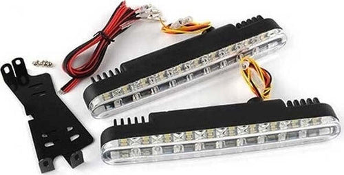 LUCI MARCIA DIURNA UNIVERSALI IMPERMEABILI 20 LED AUTO FARO 2x5W BIANCO FREDDO  Trade Shop italia - Napoli, Commerciovirtuoso.it