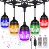 Luci Per Esterni A Led Rgb 14 Lampadine Dimmerabili Sincronizzate Impermeabili Articoli da Giardino > Illuminazione da esterno > Lampade per esterno Trade Shop italia - Napoli, Commerciovirtuoso.it