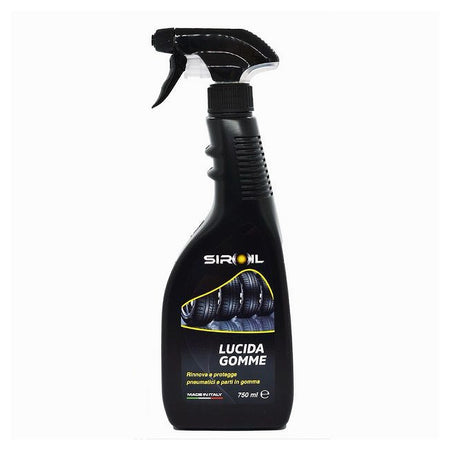 Lucida Gomme Da 750 Ml Rinnova Protegge Pneumatici Con Spray Per Auto Sir-lucg