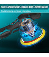 Lucidatrice Rotorbitale 2 Batterie 12 V 2000 Mah 8 Velocità Levigatrice Per Auto