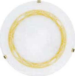 LUCIDEA---PLAFONIERA-MASSA-ONIERA-2-x-57WATT-E27-G.-ORO-VETRO-ALABASTRO-AMBRATO