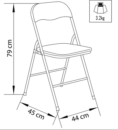 LUCIE---sedia-pieghevole-salvaspazio-Bianco-Milani-Home
