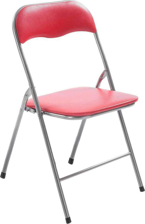 LUCIE---sedia-pieghevole-salvaspazio-Rosso-Milani-Home