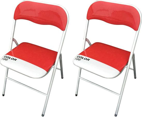 LUCIE---set-di-2-sedie-pieghevoli-salvaspazio-Rosso-Milani-Home