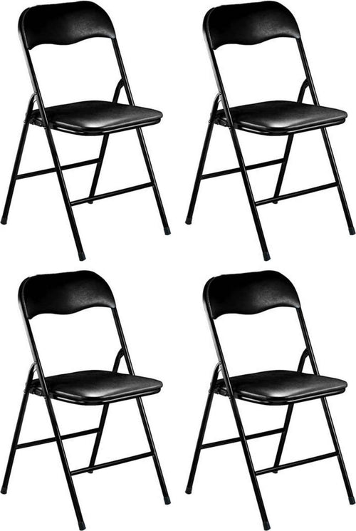 LUCIE---set-di-4-sedia-pieghevole-salvaspazio-Nero-Milani-Home