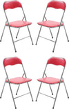 LUCIE---set-di-4-sedie-pieghevoli-Rosso-Milani-Home