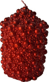 Lucilla Candela Decorativa Rossa Con Lavorazione In Rilievo Candela decorativa per arredamento interno Diametro 7Cm Altezza 12Cm Casa e cucina/Decorazioni per interni/Candele e portacandele/Candele/Candele a colonna Ideart - Valdilana, Commerciovirtuoso.it