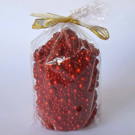 Lucilla Candela Decorativa Rossa Con Lavorazione In Rilievo Candela decorativa per arredamento interno Diametro 7Cm Altezza 12Cm Casa e cucina/Decorazioni per interni/Candele e portacandele/Candele/Candele a colonna Ideart - Valdilana, Commerciovirtuoso.it