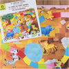 Ludattica 74983 Family Game La Corsa Dei Cuccioli Puzzle Da Pavimento Gioco Bimbi 3 Anni Fantasia E Apprendimento Playset 70 X50 C