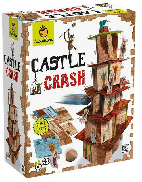 Ludattica Castle Crash 3 D Gioco Di Società Di Velocità E Di Equilibro Bambini +4 Anni