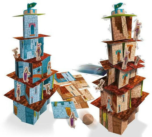 Ludattica Castle Crash 3 D Gioco Di Società Di Velocità E Di Equilibro Bambini +4 Anni