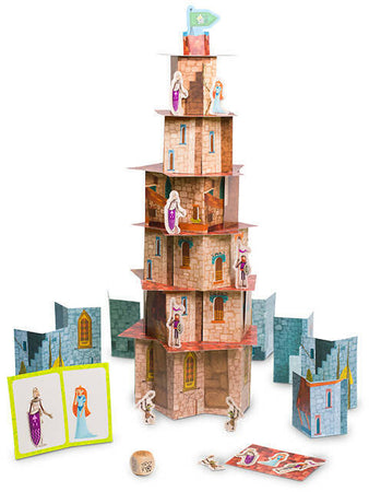 Ludattica Castle Crash 3 D Gioco Di Società Di Velocità E Di Equilibro Bambini +4 Anni