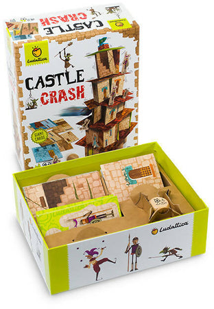Ludattica Castle Crash 3 D Gioco Di Società Di Velocità E Di Equilibro Bambini +4 Anni