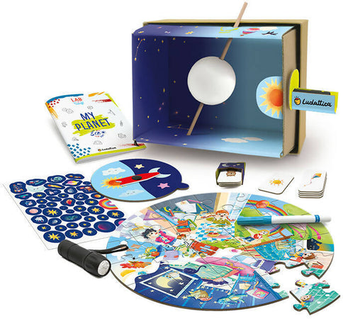 Ludattica Lab&craft My Planet Gioco Bambini 3-7 Anni Imparare L'universo