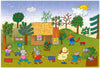 Ludattica Puzzle in Campagna Con Giulio Coniglio Puzzle Classico Bambini 5 Anni Puzzle 108pz 50x35 Cm