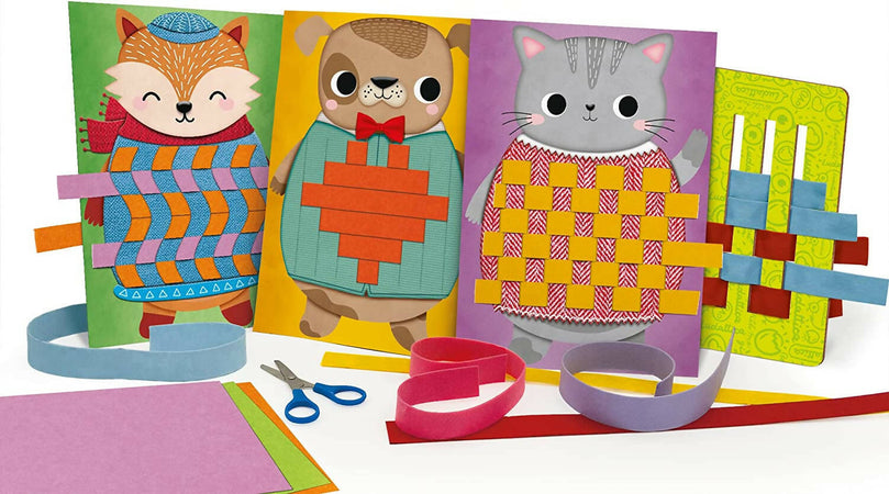 Ludattica Ritaglio E Intreccio Montessori La Palestra Creativa Per Lo Sviluppo Della Manualita Per Bambini Dai 4-7 Anni