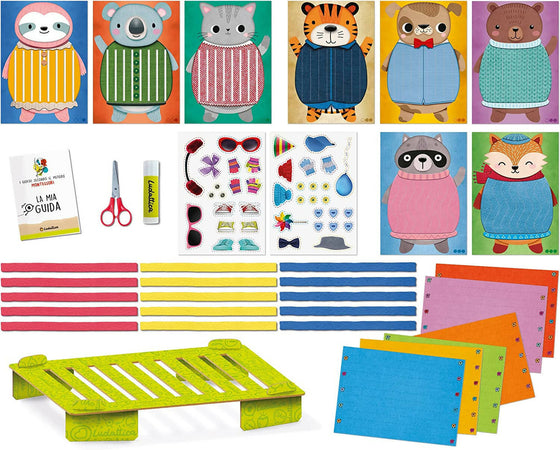 Ludattica Ritaglio E Intreccio Montessori La Palestra Creativa Per Lo Sviluppo Della Manualita Per Bambini Dai 4-7 Anni