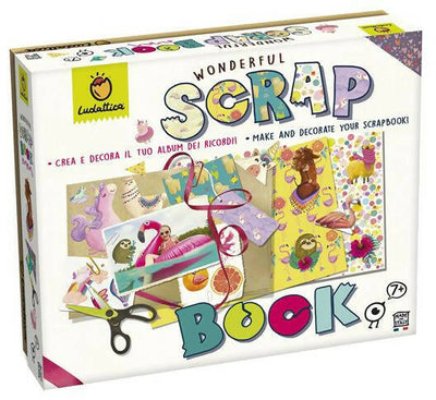 Ludattica Wonderful Scrapbook Gioco Per Bambini Crea Il Tuo Album Dei Ricordi Idea Regalo Bambini Gioco Lavoratorio +7 Anni