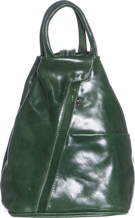 Ludo---Marsupio-Verde-In-Vera-Pelle