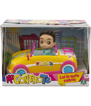 La Macchina Di Luì E Sofì In Auto Cabrio Gioco Me Contro Te Con Mini Doll 12 Cm