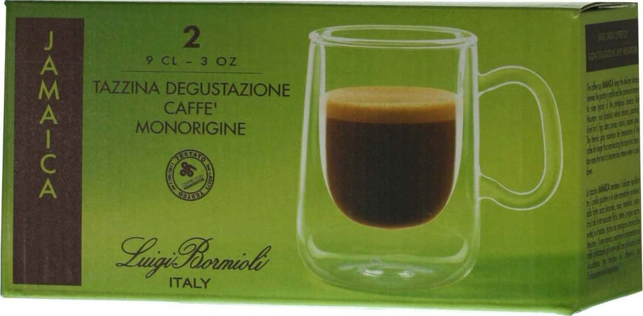 Luigi Bormioli Tazza da caffè in vetro, 9 cl, set di 2 pezzi, Boro Bruno Evrard Jamaica Casa e cucina/Stoviglie/Piatti ciotole e vassoi/Tazze e piattini/Servizi da caffè Scontolo.net - Potenza, Commerciovirtuoso.it