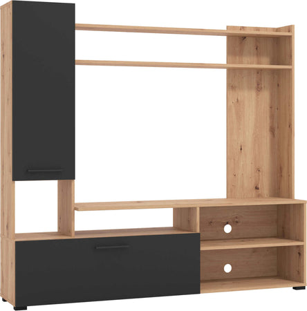 LULIE---parete-attrezzata-soggiorno-due-ante-moderna-cm-168,5-x-35-x-157-h-Antracite-Milani-Home