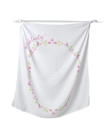 Copertina Lulujo Baby - Isn't She Lovely - in Mussola di Cotone con Kit Cards