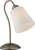Lume 1162 Nikel 1Xe14 21X29Cm Illuminazione/Illuminazione per interni/Lampade/Lampade da tavolo e abat-jour Led Mall Home - Napoli, Commerciovirtuoso.it