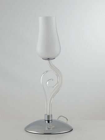 Lume Angel Bianco 1Xe14 18X43Cm Illuminazione/Illuminazione per interni/Lampade/Lampade da tavolo e abat-jour Led Mall Home - Napoli, Commerciovirtuoso.it