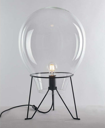 Lume Azuma Trasparente 1Xe27 50X90,6Cm Illuminazione/Illuminazione per interni/Lampade/Lampade da tavolo e abat-jour Led Mall Home - Napoli, Commerciovirtuoso.it