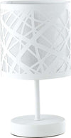 Lume Batik Bianco 1Xe14 13X19Cm Illuminazione/Illuminazione per interni/Lampade/Lampade da tavolo e abat-jour Led Mall Home - Napoli, Commerciovirtuoso.it