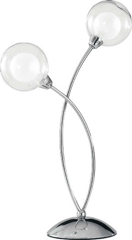 Lume Blog Cromo 2Xg9 28X48Cm Illuminazione/Illuminazione per interni/Lampade/Lampade da tavolo e abat-jour Led Mall Home - Napoli, Commerciovirtuoso.it