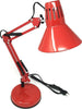 Lume-Braccio-Snodabile-Lampada-Da-Tavolo-Scrivania-Lumetto-Con-Morsetto-Rosso-Universo