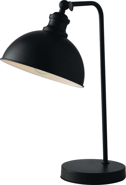 Lume Charleston Nero 1Xe27 27X43Cm Illuminazione/Illuminazione per interni/Lampade/Lampade da tavolo e abat-jour Led Mall Home - Napoli, Commerciovirtuoso.it