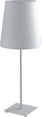 Lume Elvis Bianco 1Xe27 24X63,5Cm Illuminazione/Illuminazione per interni/Lampade/Lampade da tavolo e abat-jour Led Mall Home - Napoli, Commerciovirtuoso.it