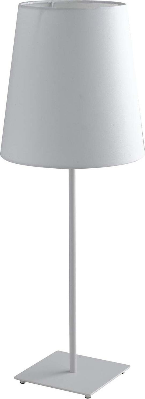 Lume Elvis Bianco 1Xe27 24X63,5Cm Illuminazione/Illuminazione per interni/Lampade/Lampade da tavolo e abat-jour Led Mall Home - Napoli, Commerciovirtuoso.it