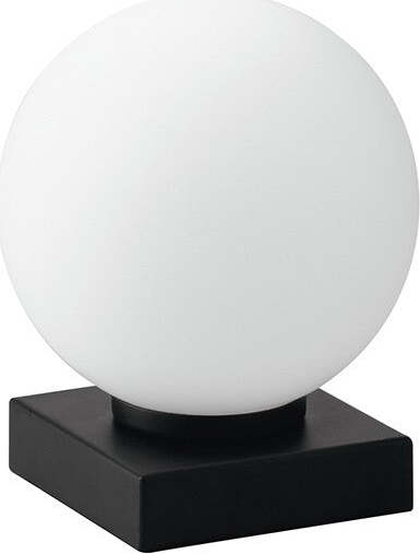 Lume Enoire Nero 1Xe14 14X17,5X14Cm Illuminazione/Illuminazione per interni/Lampade/Lampade da tavolo e abat-jour Led Mall Home - Napoli, Commerciovirtuoso.it