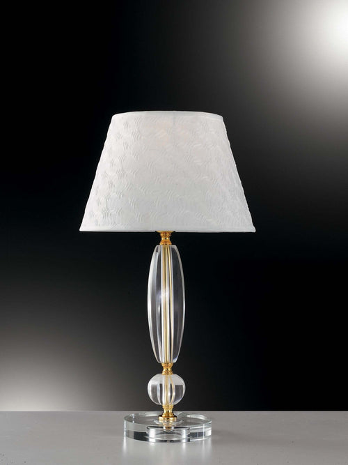 Lume Epoque Oro 1Xe27 30X56Cm Illuminazione/Illuminazione per interni/Lampade/Lampade da tavolo e abat-jour Led Mall Home - Napoli, Commerciovirtuoso.it