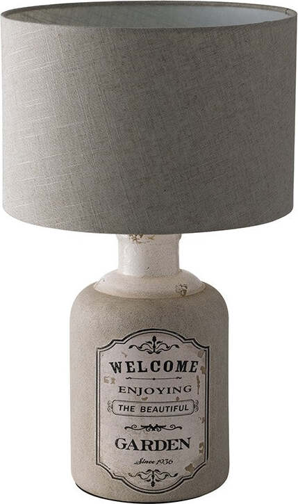 Lume Factory Beige 1Xe27 33X54Cm Illuminazione/Illuminazione per interni/Lampade/Lampade da tavolo e abat-jour Led Mall Home - Napoli, Commerciovirtuoso.it