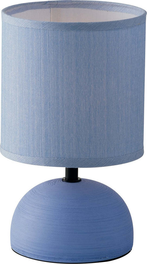 Lume Furore Azzurro 1Xe14 14X24Cm Illuminazione/Illuminazione per interni/Lampade/Lampade da tavolo e abat-jour Led Mall Home - Napoli, Commerciovirtuoso.it