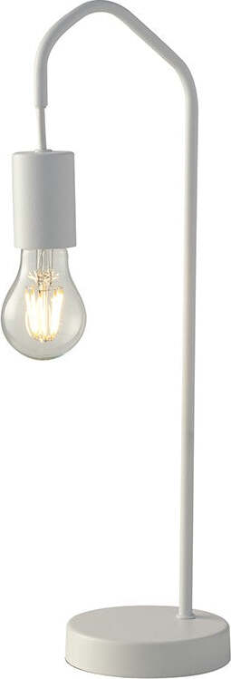 Lume Habitat Bianco 1Xe27 17X48Cm Illuminazione/Illuminazione per interni/Lampade/Lampade da tavolo e abat-jour Led Mall Home - Napoli, Commerciovirtuoso.it