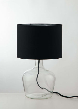 Lume Hendrix Nero 1Xe27 23X37Cm Illuminazione/Illuminazione per interni/Lampade/Lampade da tavolo e abat-jour Led Mall Home - Napoli, Commerciovirtuoso.it