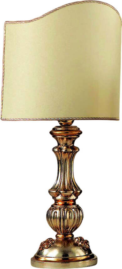 Lume-In-Legno-Classico-Argento-Mecca-Con-Paralume-1-Luce-Airone