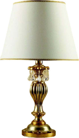 Lume-In-Legno-Classico-Argento-Mecca-Con-Paralume-1-Luce-Fagiano
