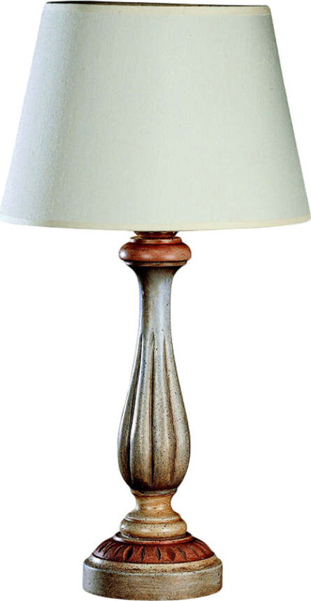 Lume-In-Legno-Classico-Avorio-E-Rosa-Antico-Con-Paralume-1-Luce-Allodola