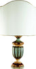 Lume-In-Legno-Classico-Azzurro-Oro-Con-Paralume-1-Luce-Oca