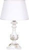 Lume-In-Legno-Classico-Bianco-Opaco-Con-Paralume-1-Luce-Fenicottero